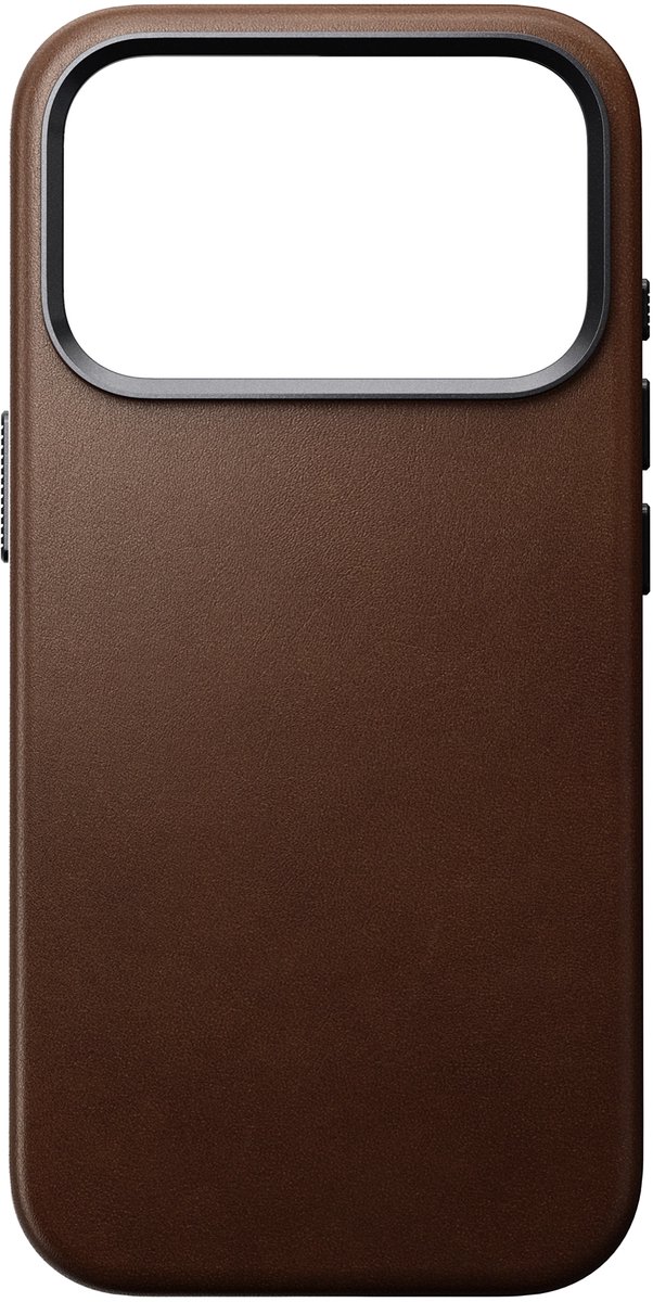 Nomad Traditionelle Leder Hülle iPhone 17 Pro Braun - NM011949858
