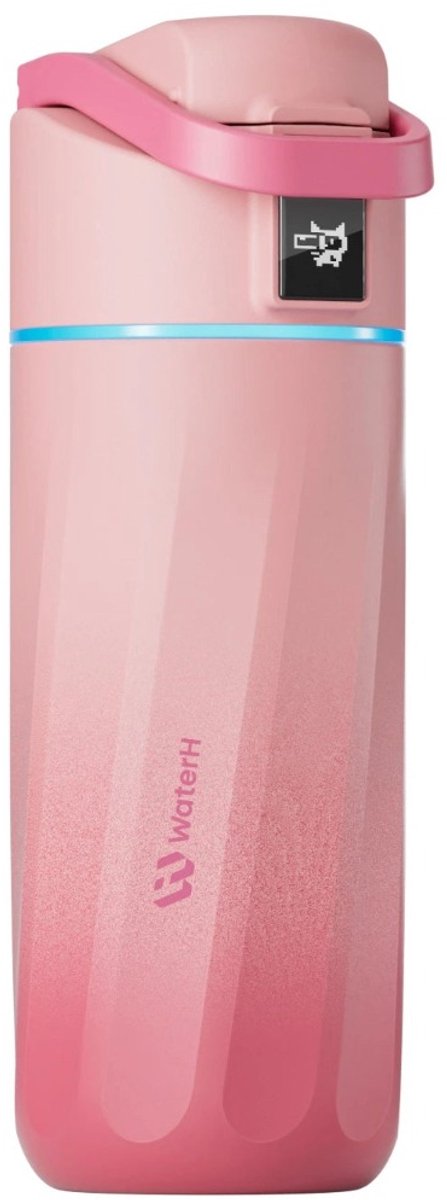 WaterH Boost Kids Smart Water Bottle 475ml Lila - B003-16OZ-PK