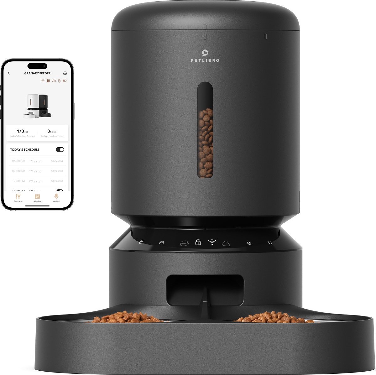 Petlibro Granary WIFI Dual Feeder 5L schwarz - PL-AF103-96B