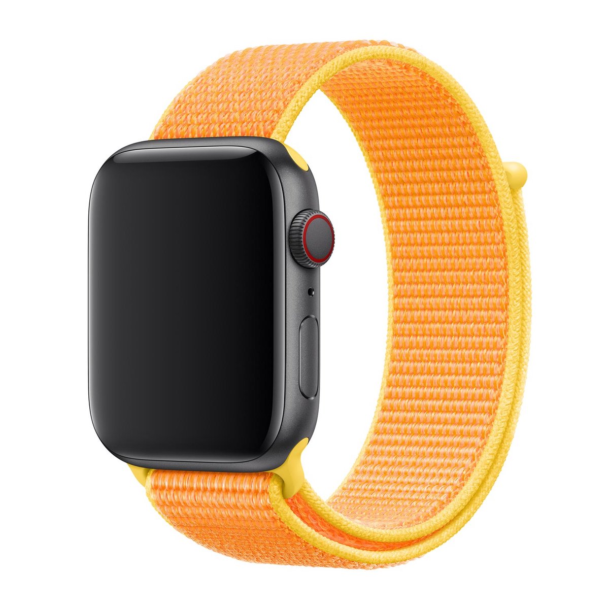 Apple origineel Sport Loop Apple Watch 42mm / 44mm / 45mm / 49mm Canary Yellow - MV9K2ZM/A