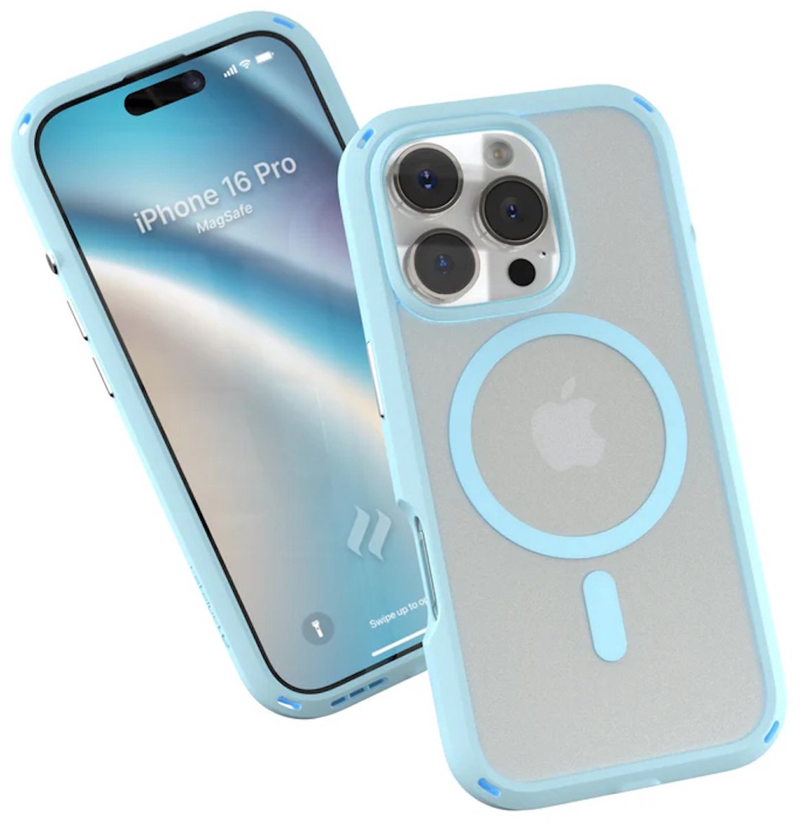 Catalyst Influence Case with MagSafe iPhone 16 Pro Sky Blue - CATDMSPH16BLUMP