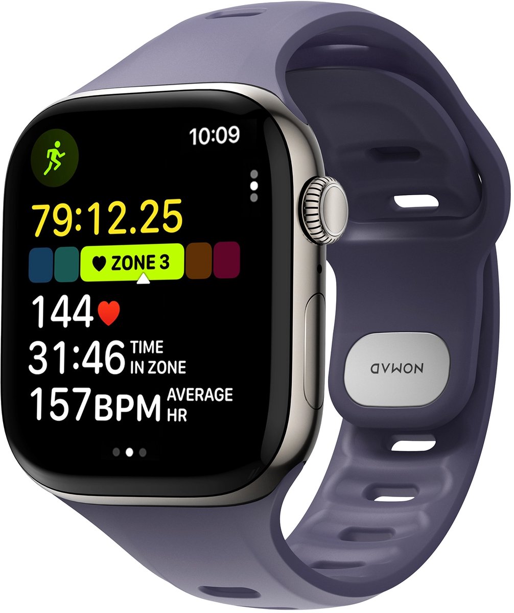 Nomad Tempo Armband Apple Watch 38mm/ 40mm/ 41mm/ 42mm Lila - NM011376858