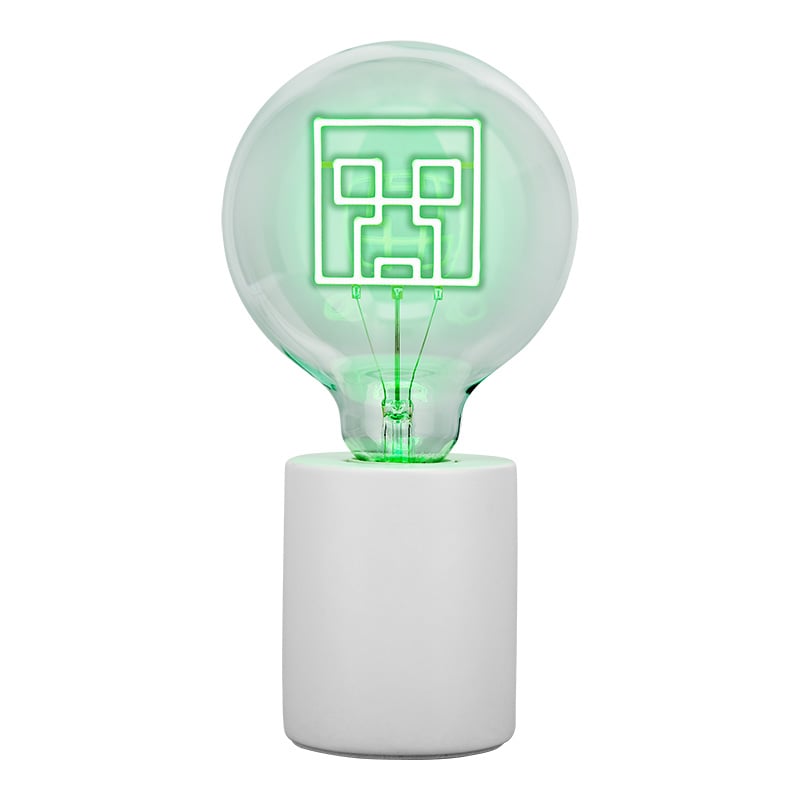 Nachtlicht Paladone Minecraft Creeper Neon B
