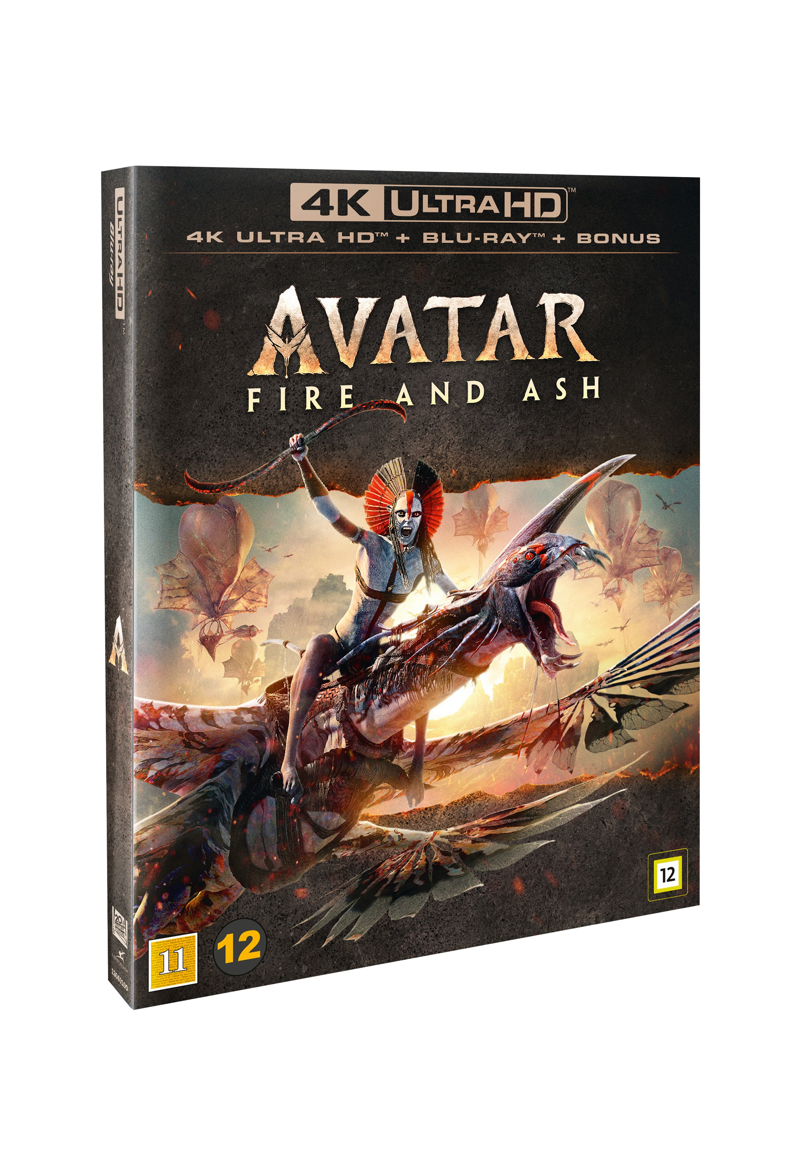 Avatar: Fire And Ash 3 (UHD + BD + BD bonus)