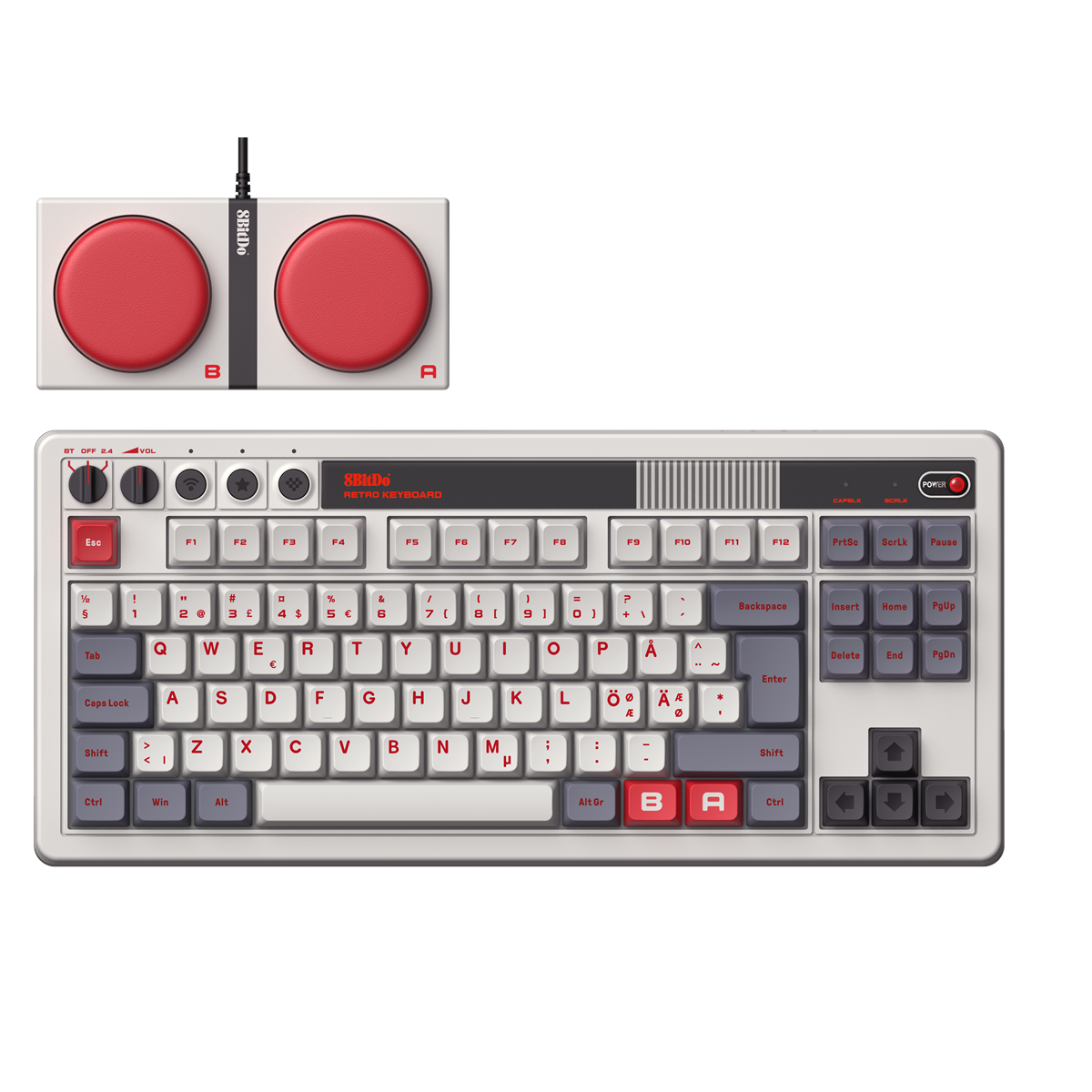 8BitDo - Retro 108 Mechanical Keyboard - N Edition