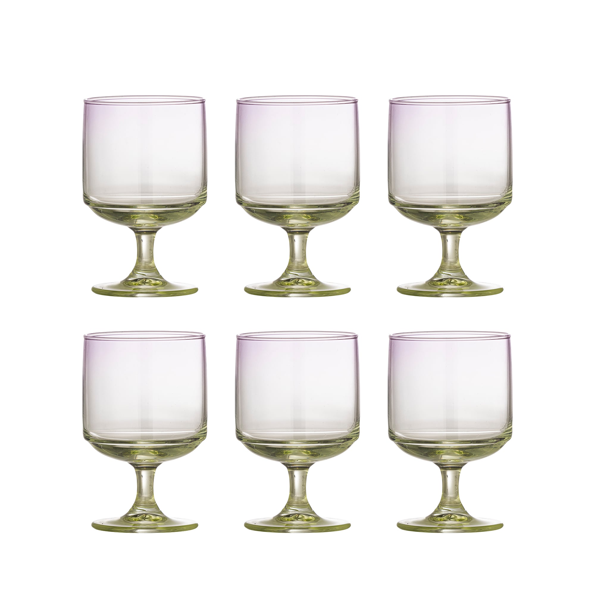Bloomingville – Luciana Trinkglas – 6er-Set – lila