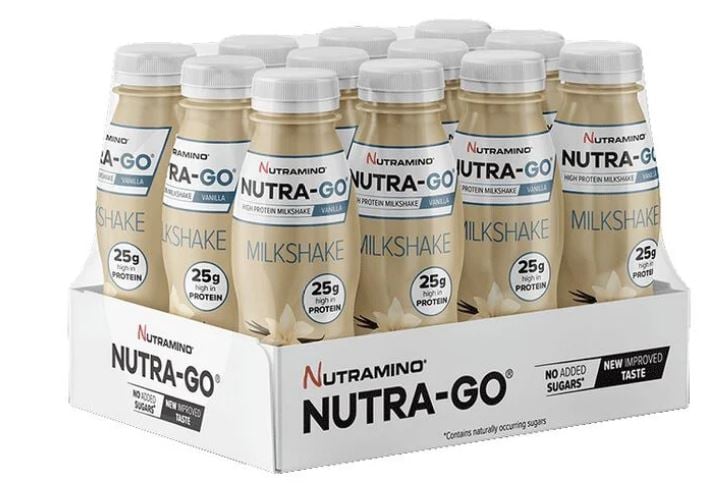 Nutramino - Protein Milkshake - Strawberry 12x250 ml