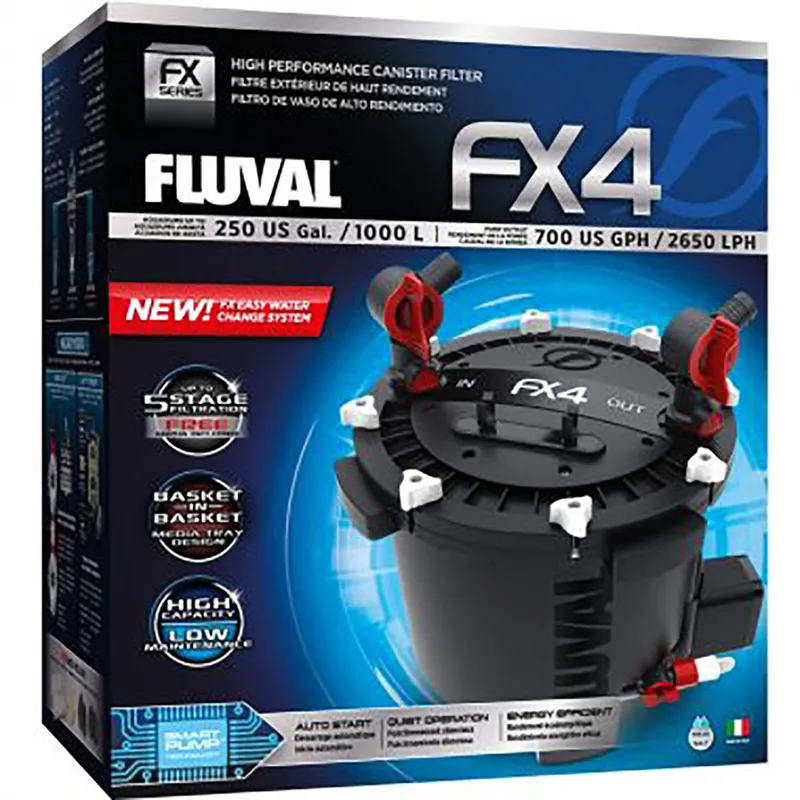 Fluval  - FX4 -Canister Filter 2650 l/h