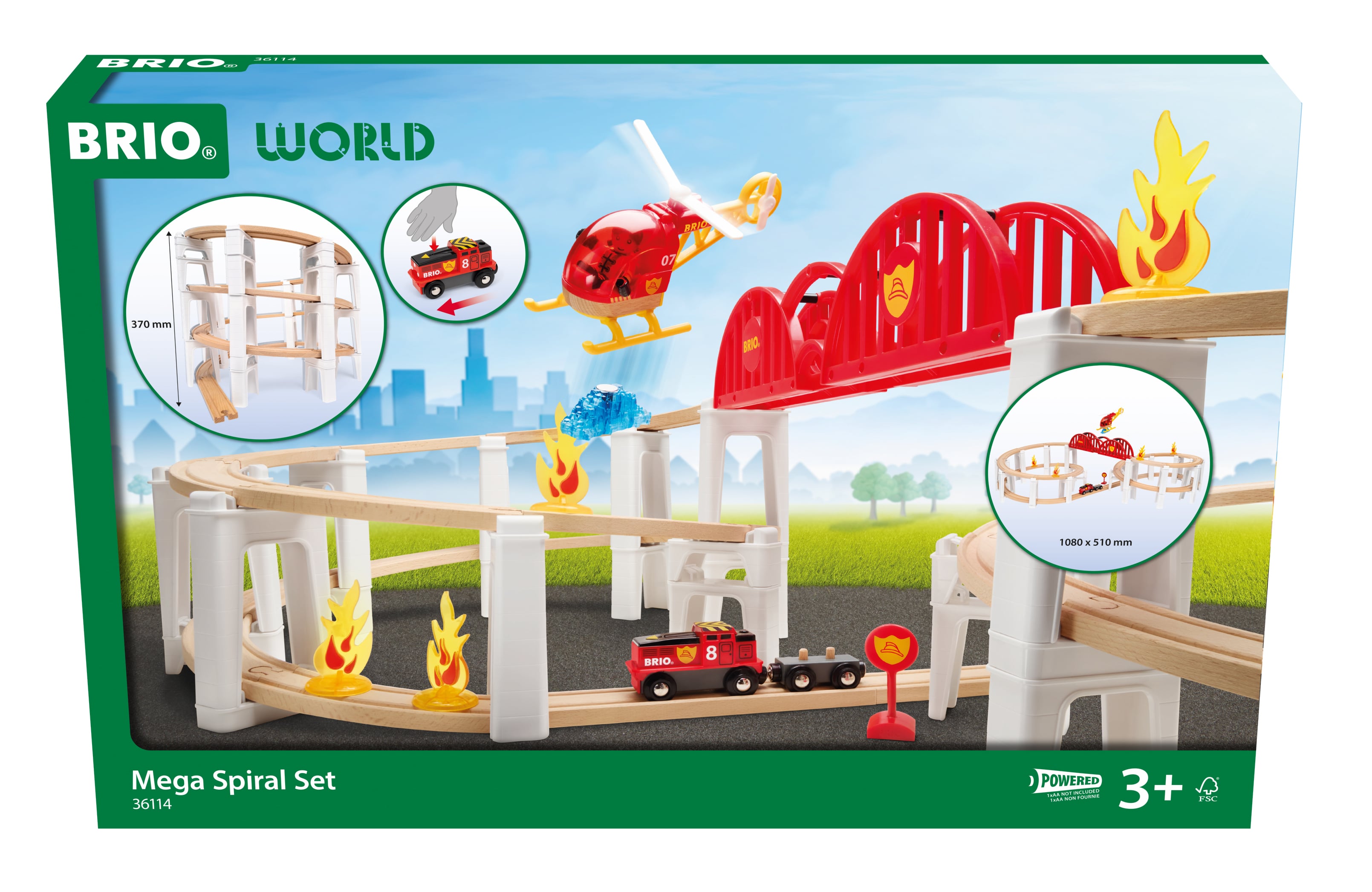 BRIO - Mega Spiral Set (36114)