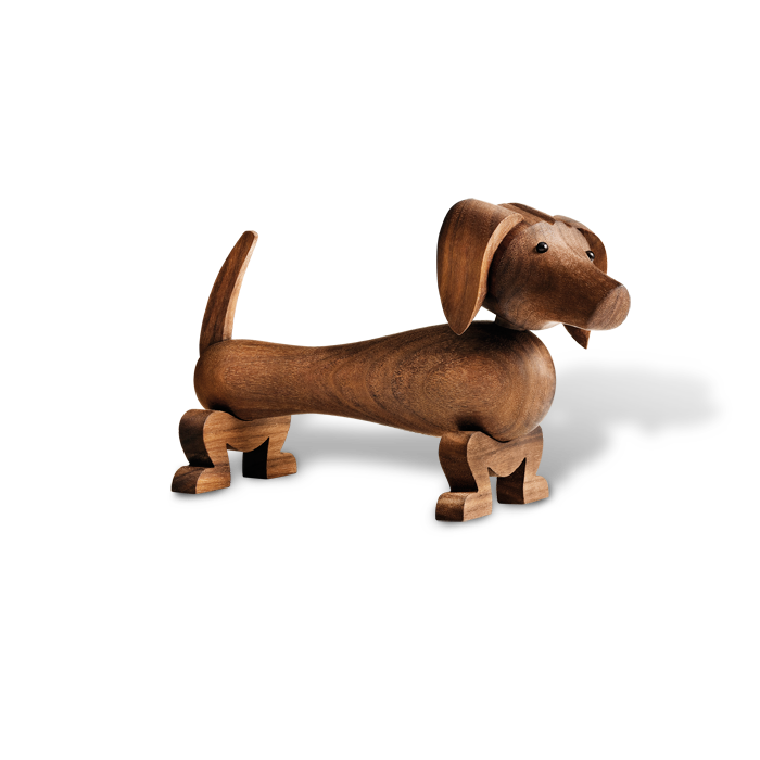 Kay Bojesen - Kleiner Hund Walnuss