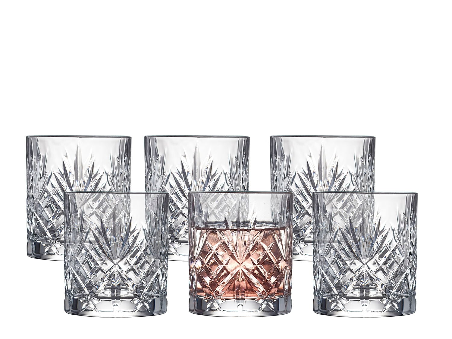 Lyngby Glas - Melodia Wassergläser - 23 cl - 6er-Set