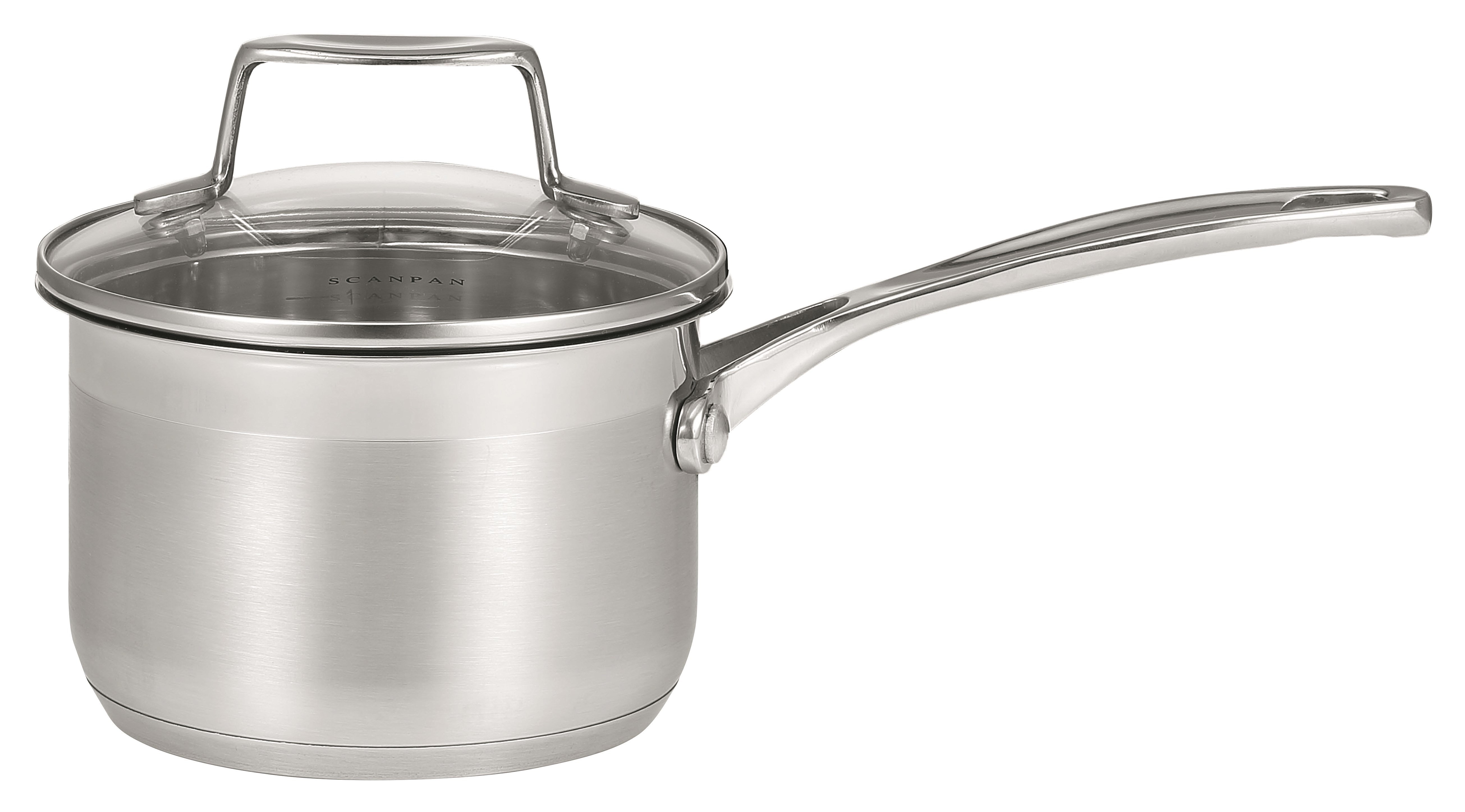 Scanpan - Impact Stielkasserolle mit Deckel - Induktion - 1,2 L