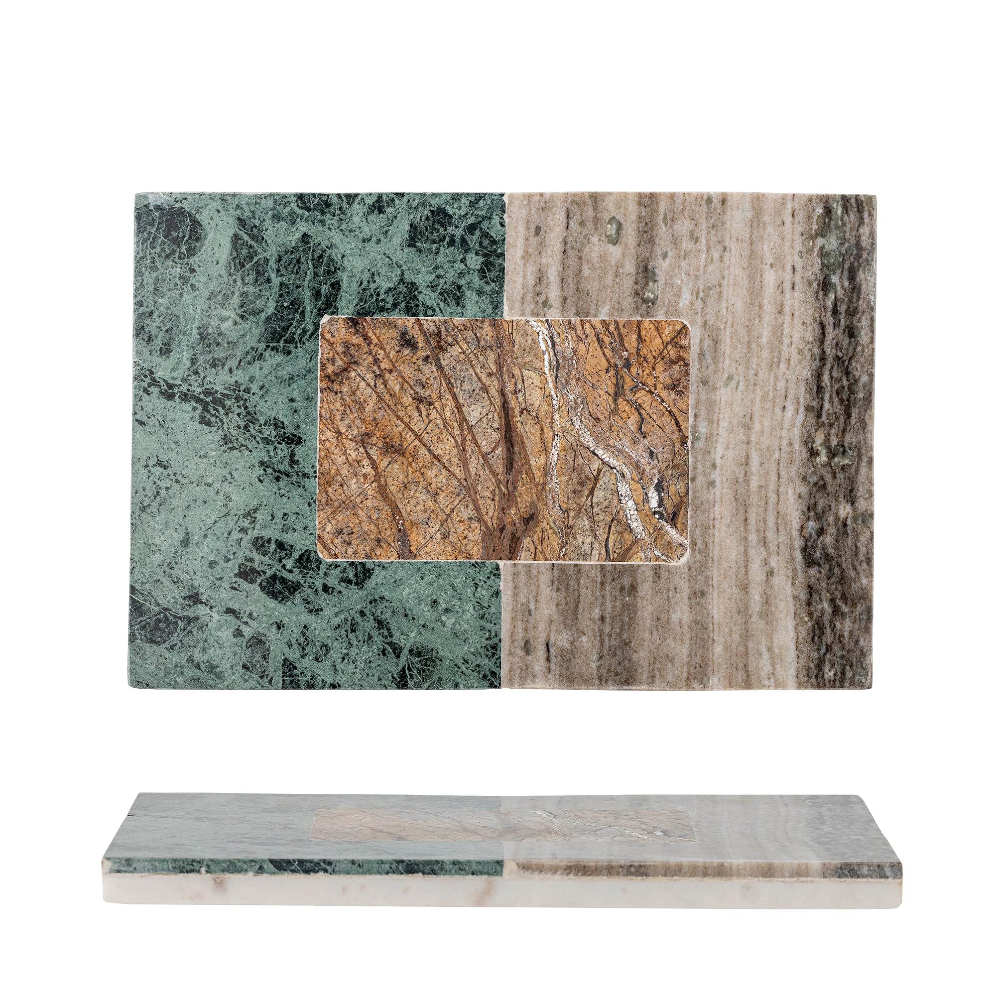 Creative Collection - Ketil Schneidebrett - Grün - Marmor