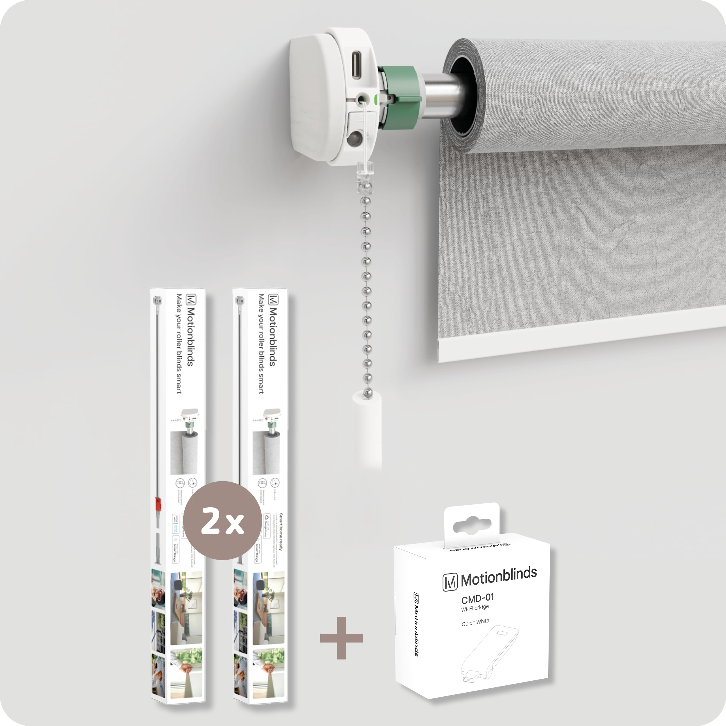 MotionBlinds - Upgrade-Kit Duo-Pack + Bridge