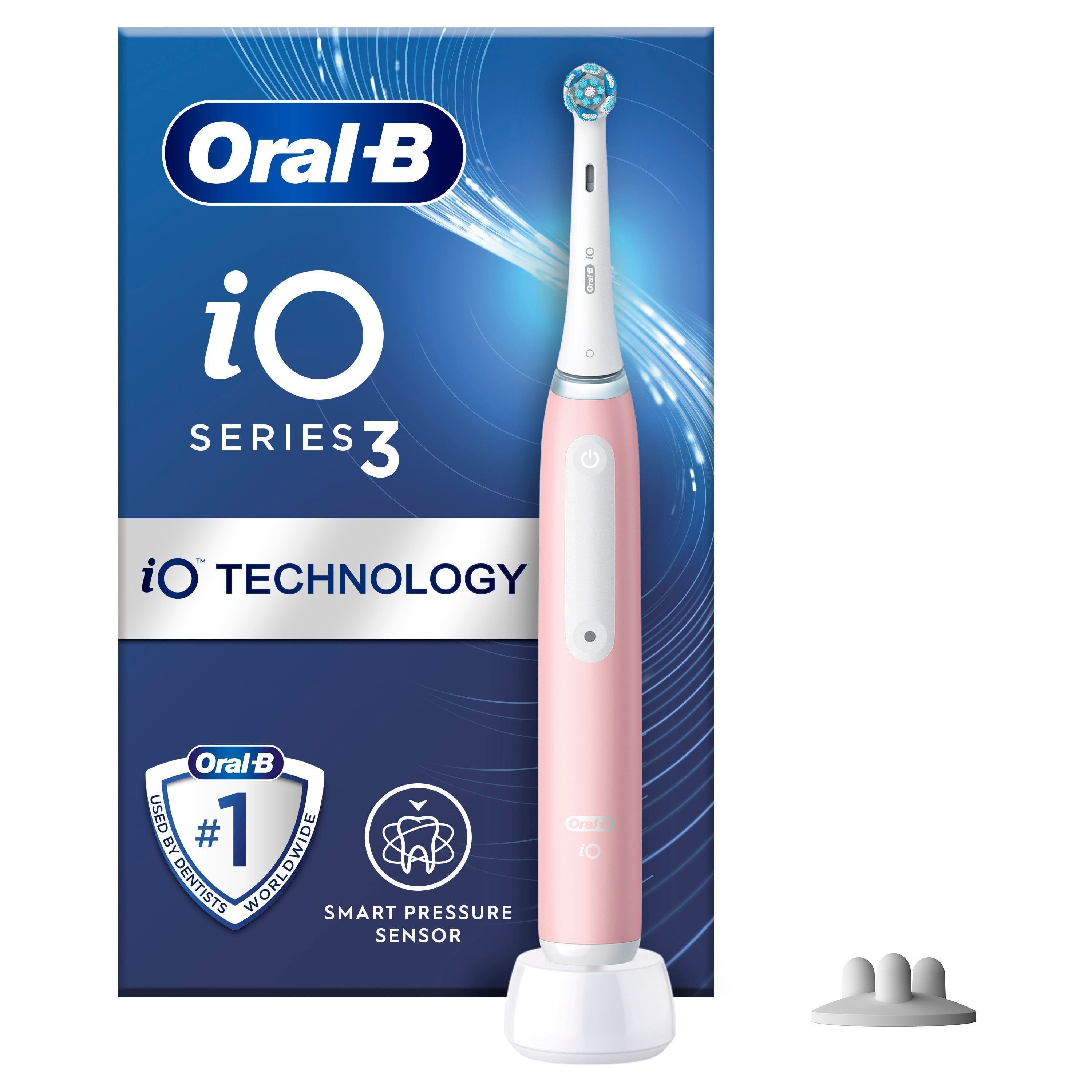 Oral B - iO3S Blush Pink Electric Toothbrush