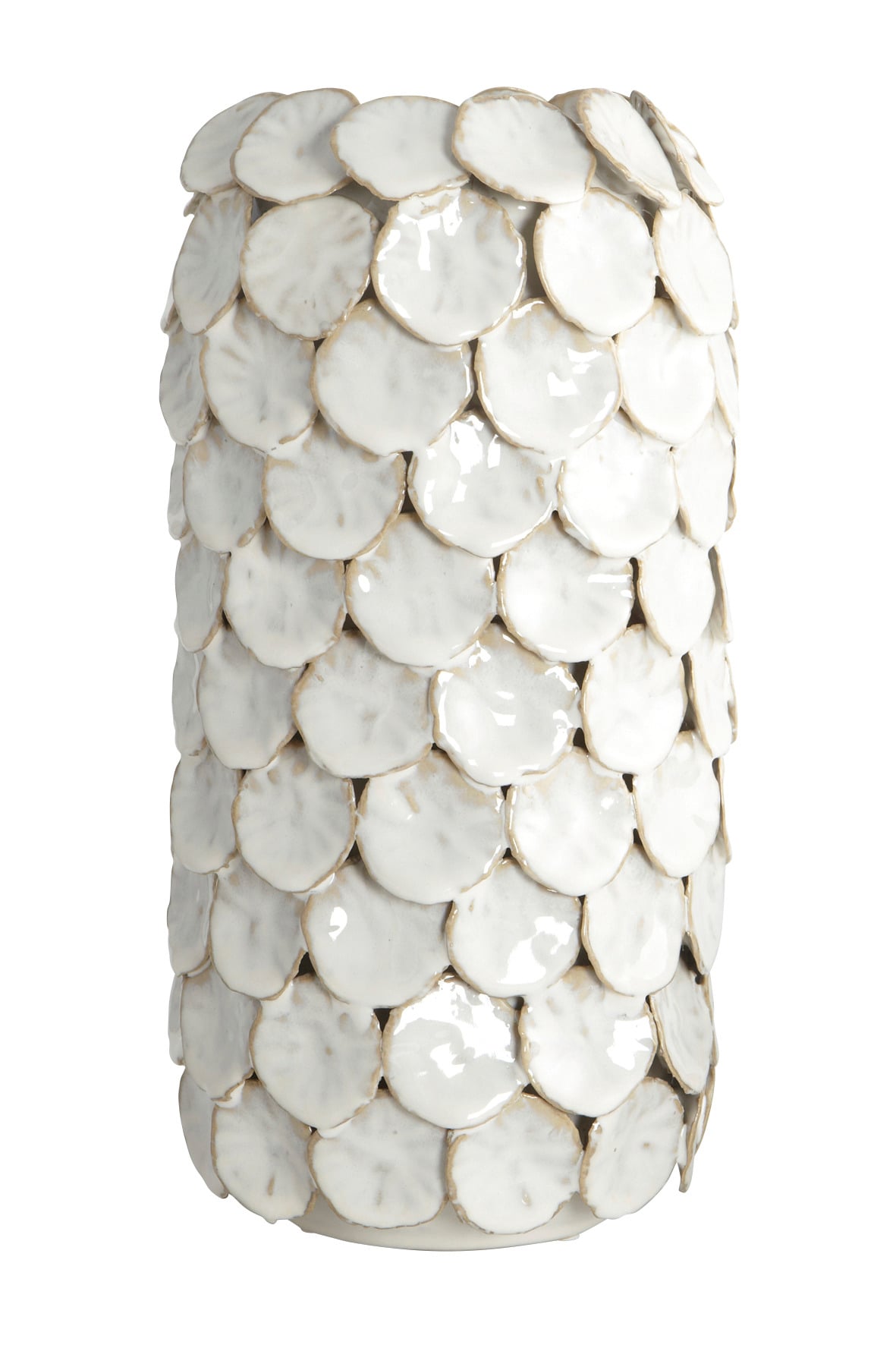 House Doctor - Dot Vase - H30 cm - Weiß