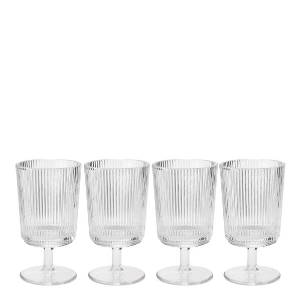 Stelton – Pilastro Weingläser – 4er-Set – 0,18 l