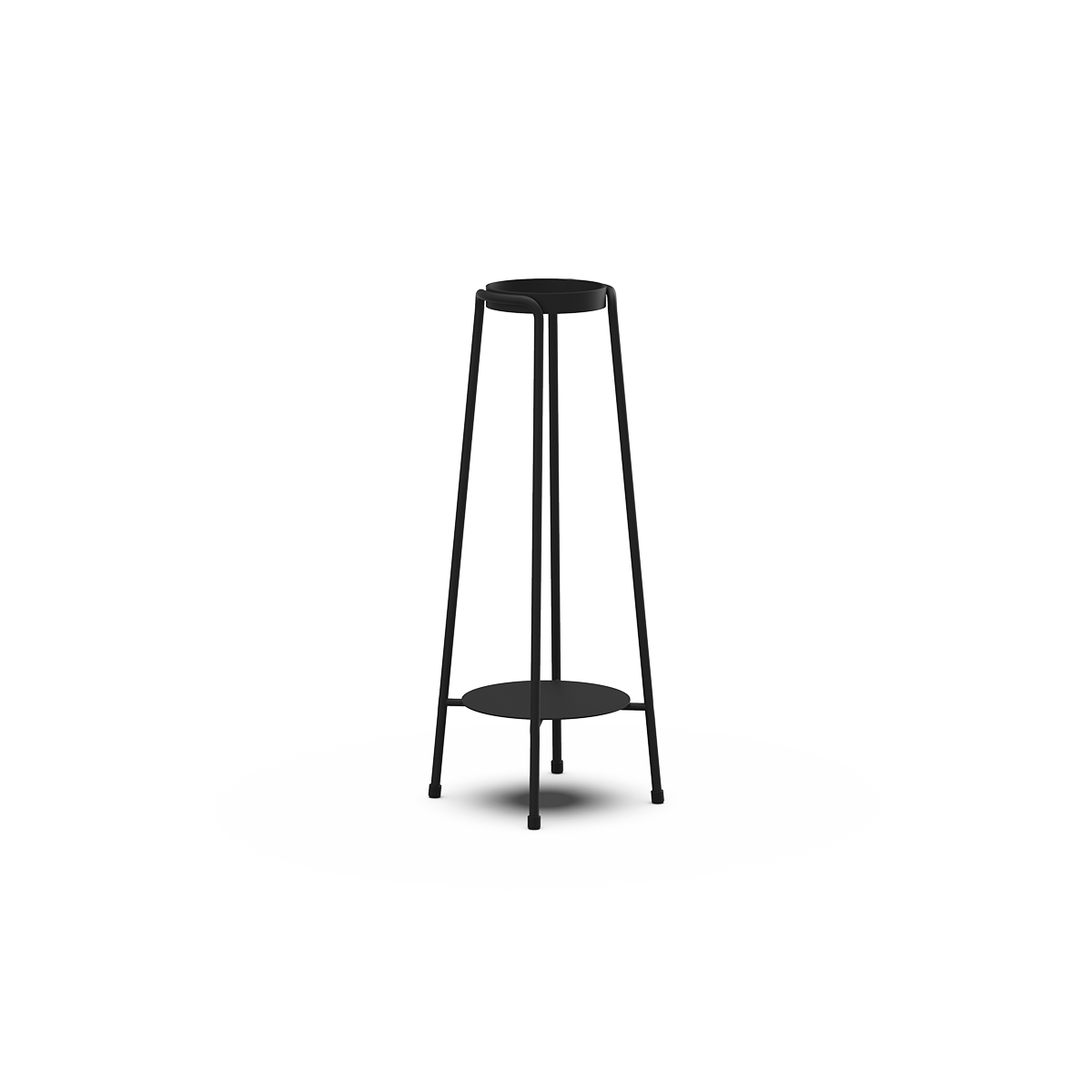 SACKit - Patio Zubehörständer Ø14 cm - 30x30x65 cm - Schwarz