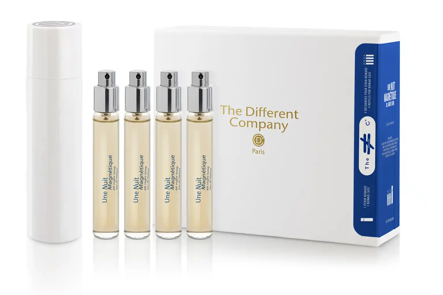 The Different Company - Une Nuit Magnétique Travel Set EDP 4 x 7,5 ml + Travel Spray