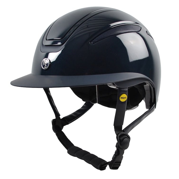Hansbo Sport - Mips Skyblue glossy Riding helmet - M