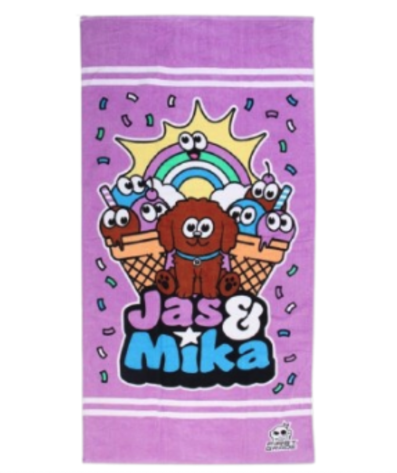 FIRSTGRADE - Jas & Mika - Towel "DREAMS" 70x140cm (24-JM-DHE-ONESIZE)