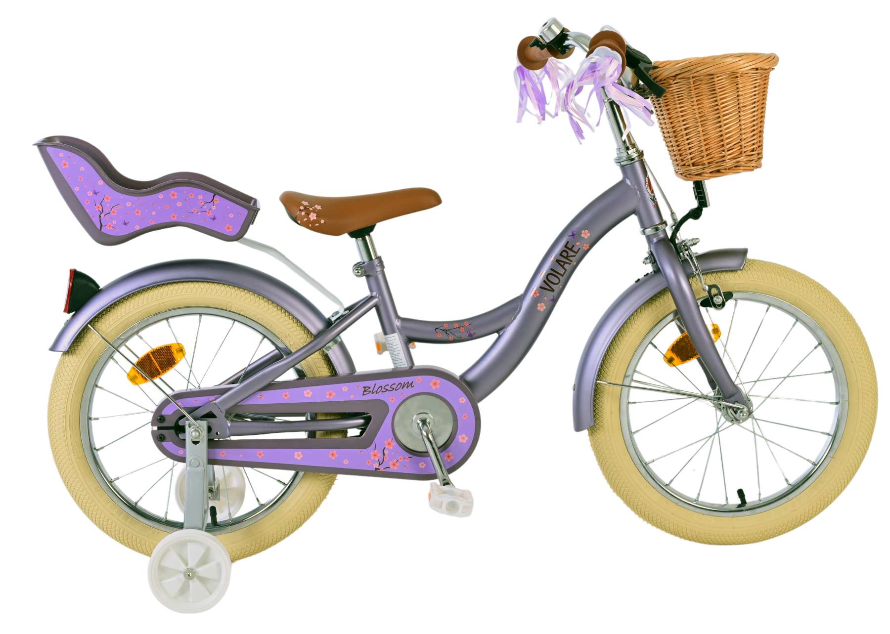 Volare - Children's bike 16" - Blossom Purple (51652)