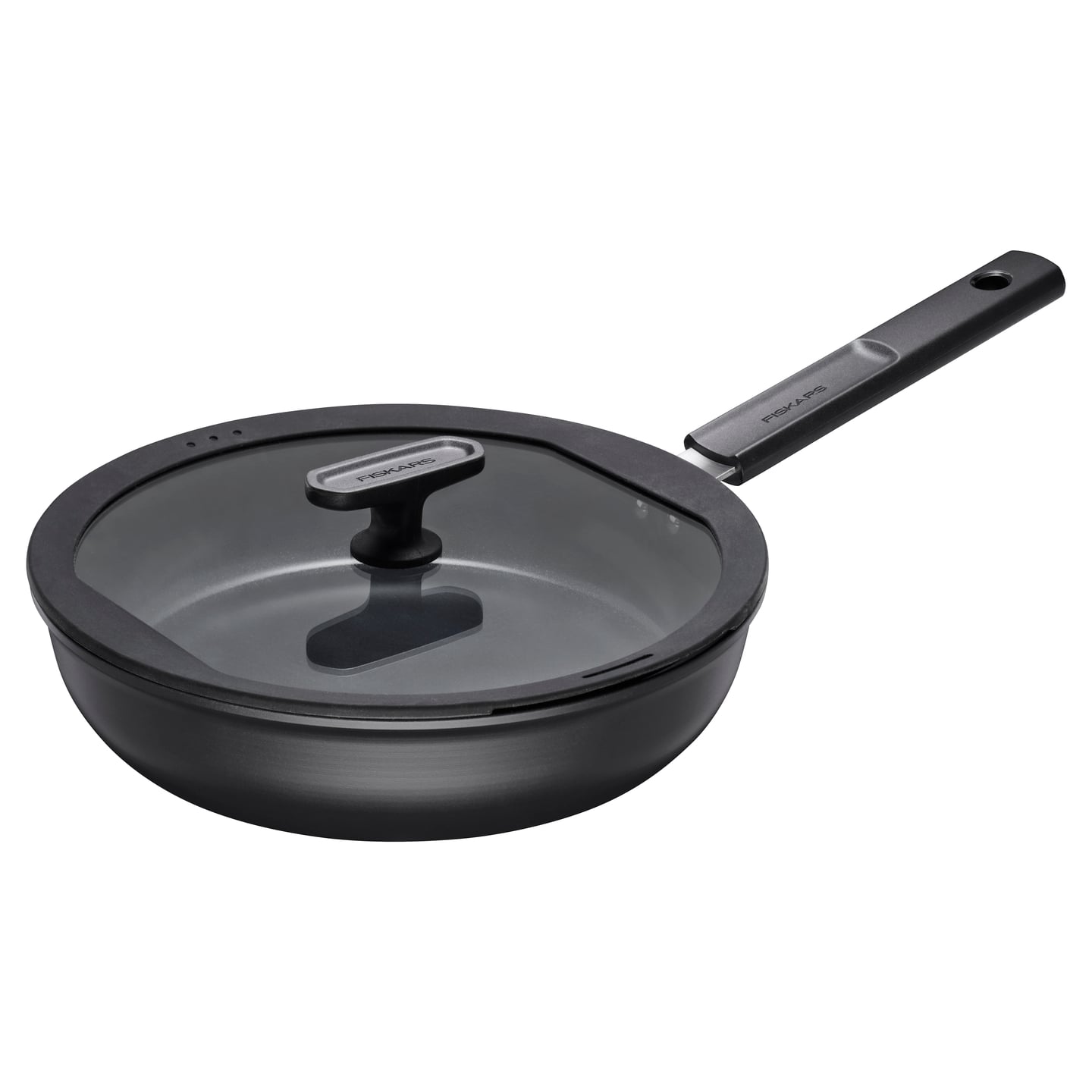 Fiskars - Hard Face Sauteuse 26 cm mit Deckel