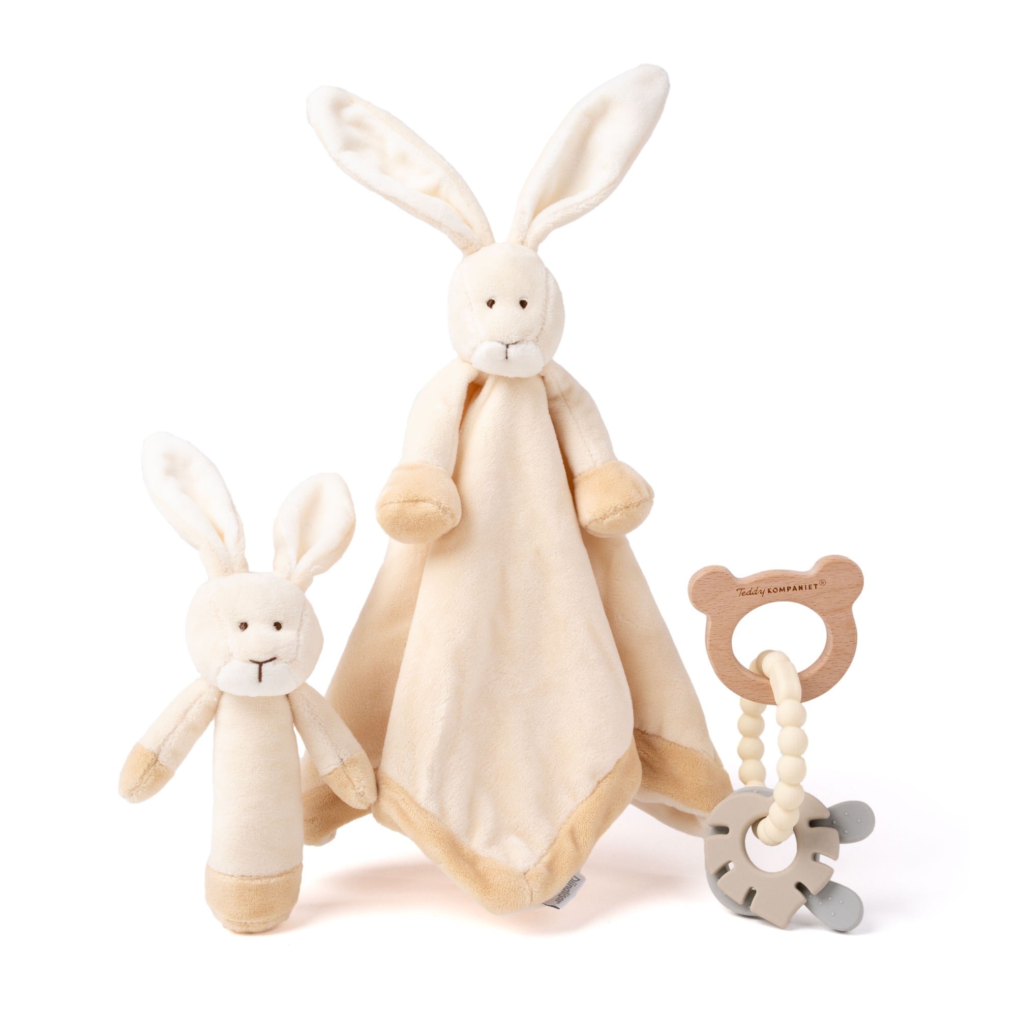 Teddykompaniet - Diinglisar Gift Box Bunny - Dusty Creme