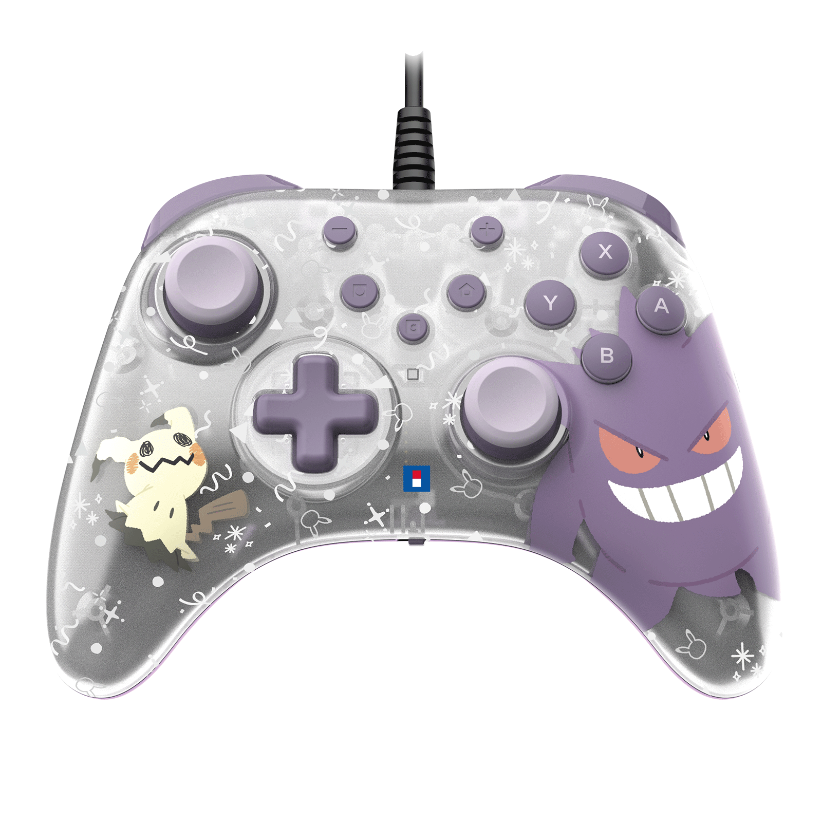 HORI - HORIPAD for Switch 2 (Gengar & Mimikyu) - Purple