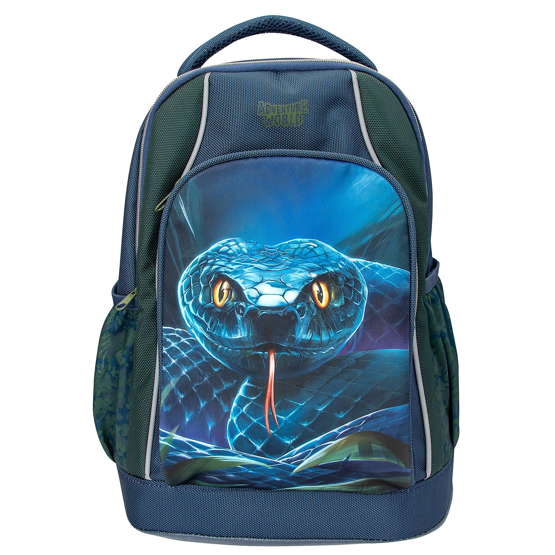 Dino World - Adventure World School Backpack With Snake (0413978)