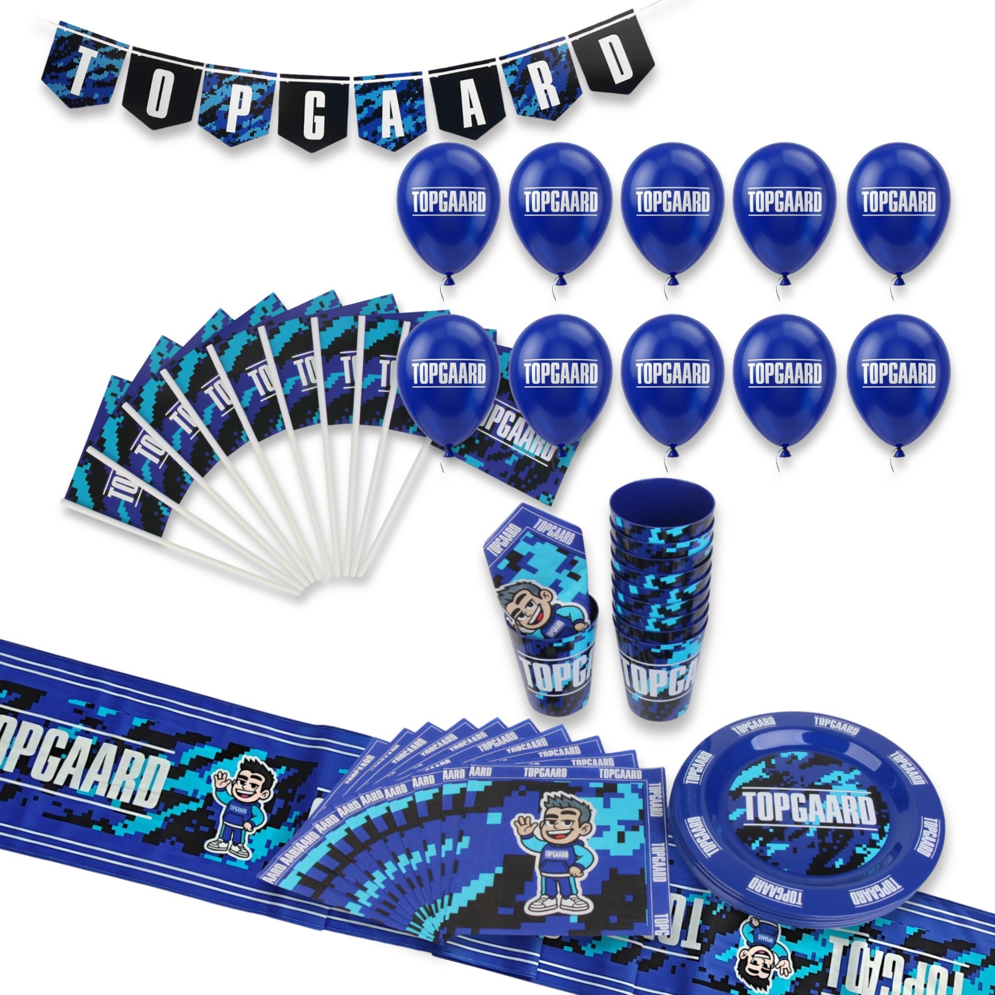 FIRSTGRADE - Partykit 10 pack - Niki Topgaard