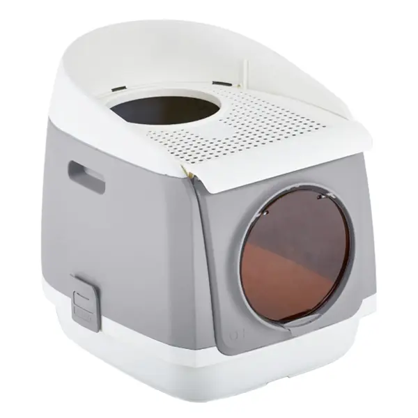 Katzentoilette Cat Residence - Grau - 54.9 x 45.9 x 49.2 cm