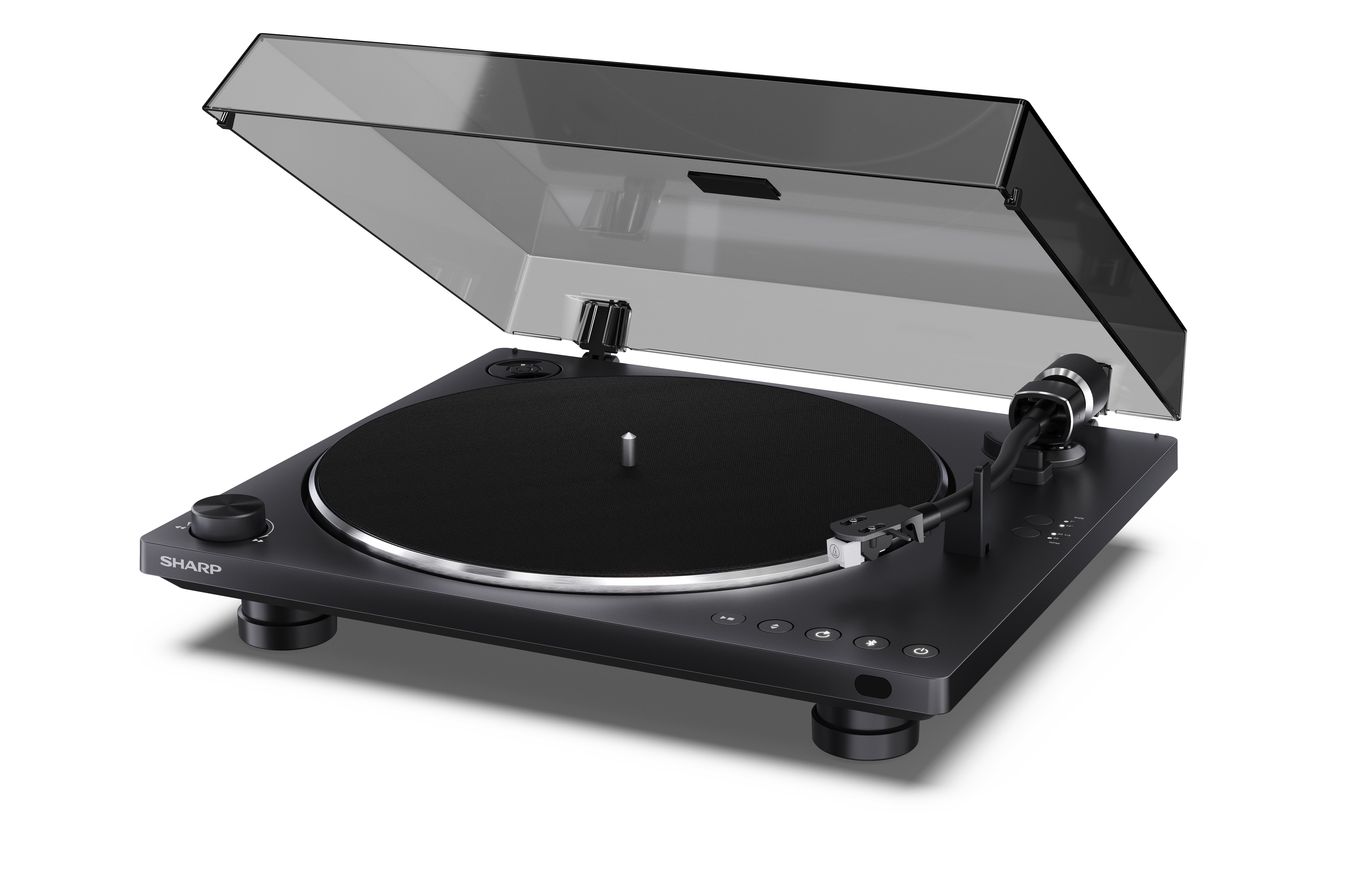 Sharp - Automatischer Plattenspieler mit Bluetooth-Ausgang RP-TT100