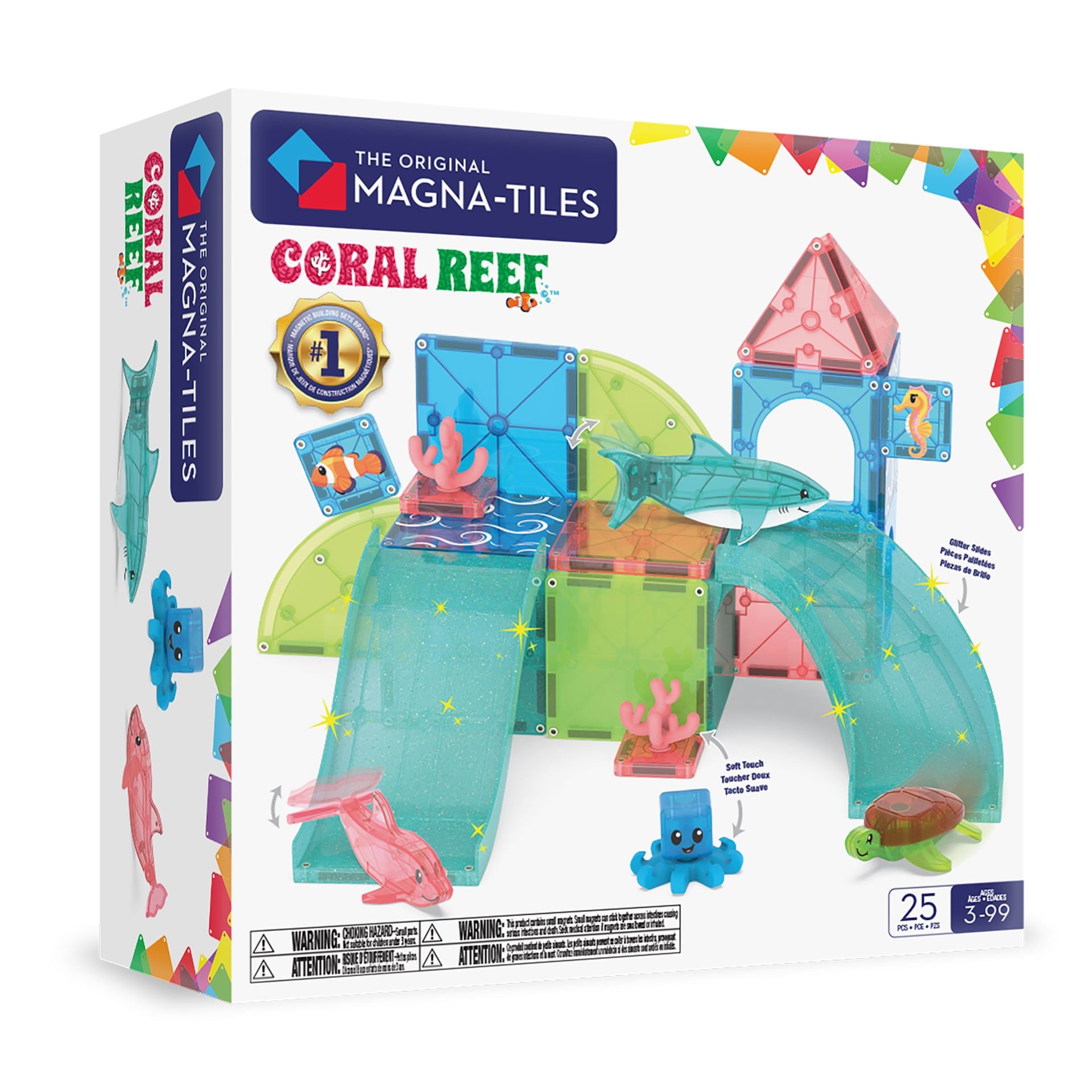 Magna‑Tiles – Korallenriff
