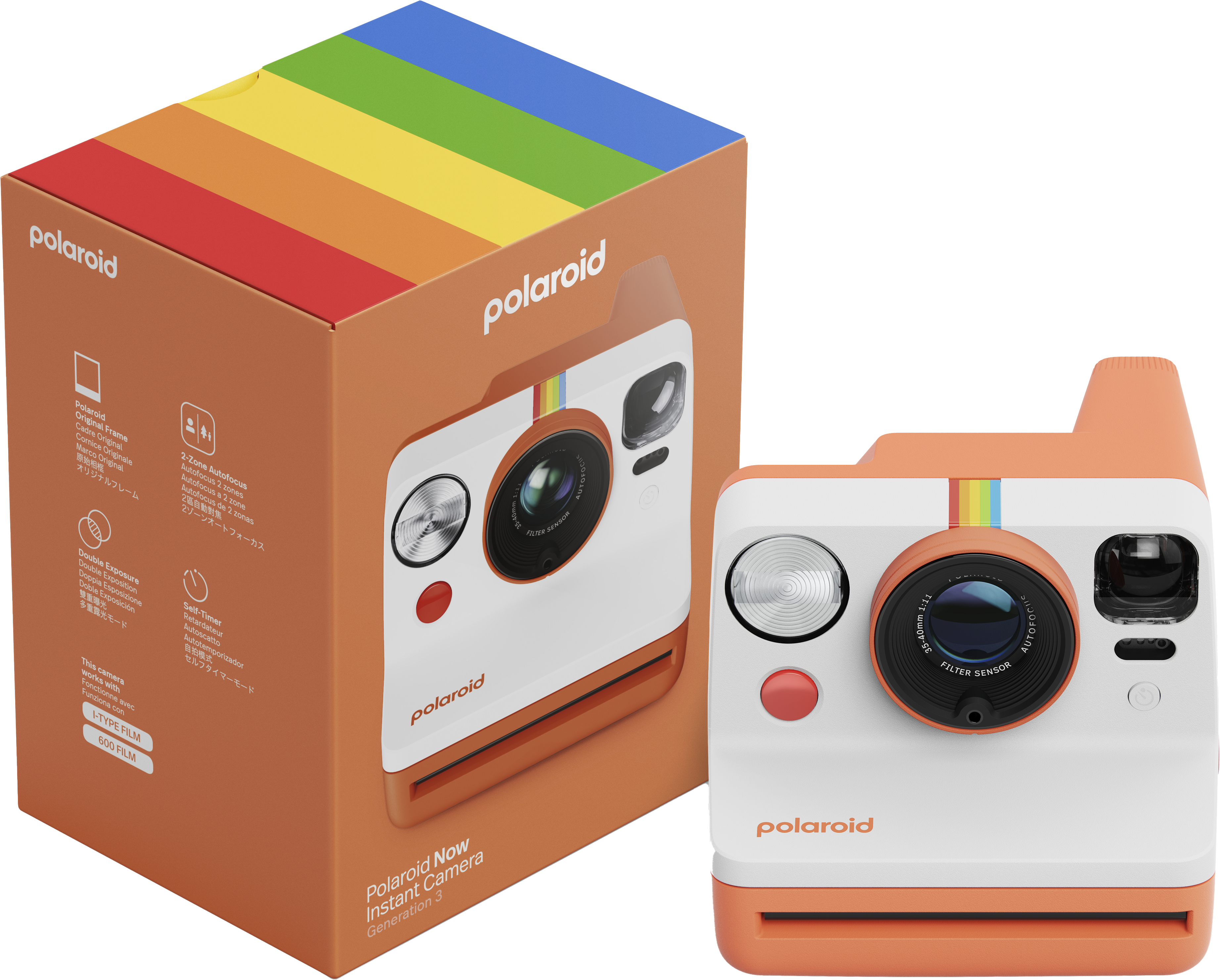 Polaroid - Now Gen 3 Coral