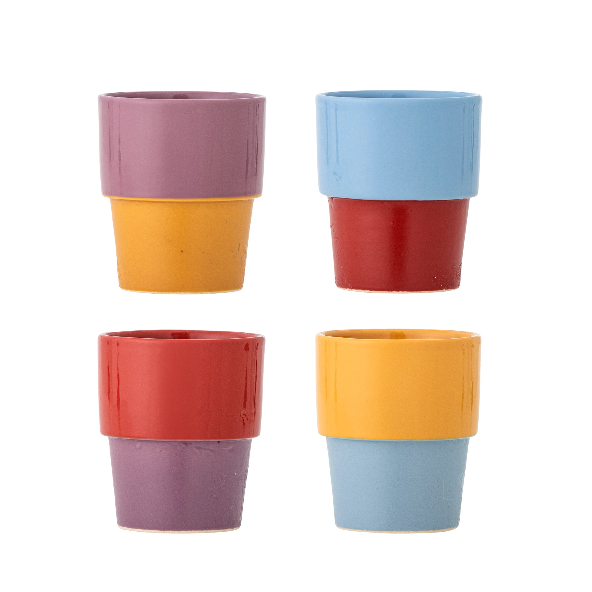 Bloomingville - Ewan Tasse - Bunt - Steingut