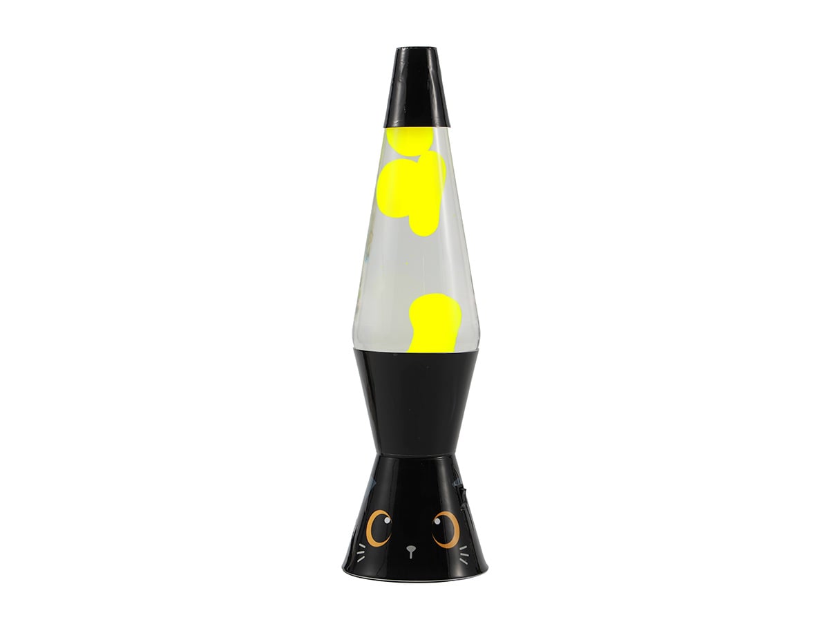 iTotal - Spaceship LED Lava Lamp - Black Cat (XL3335)