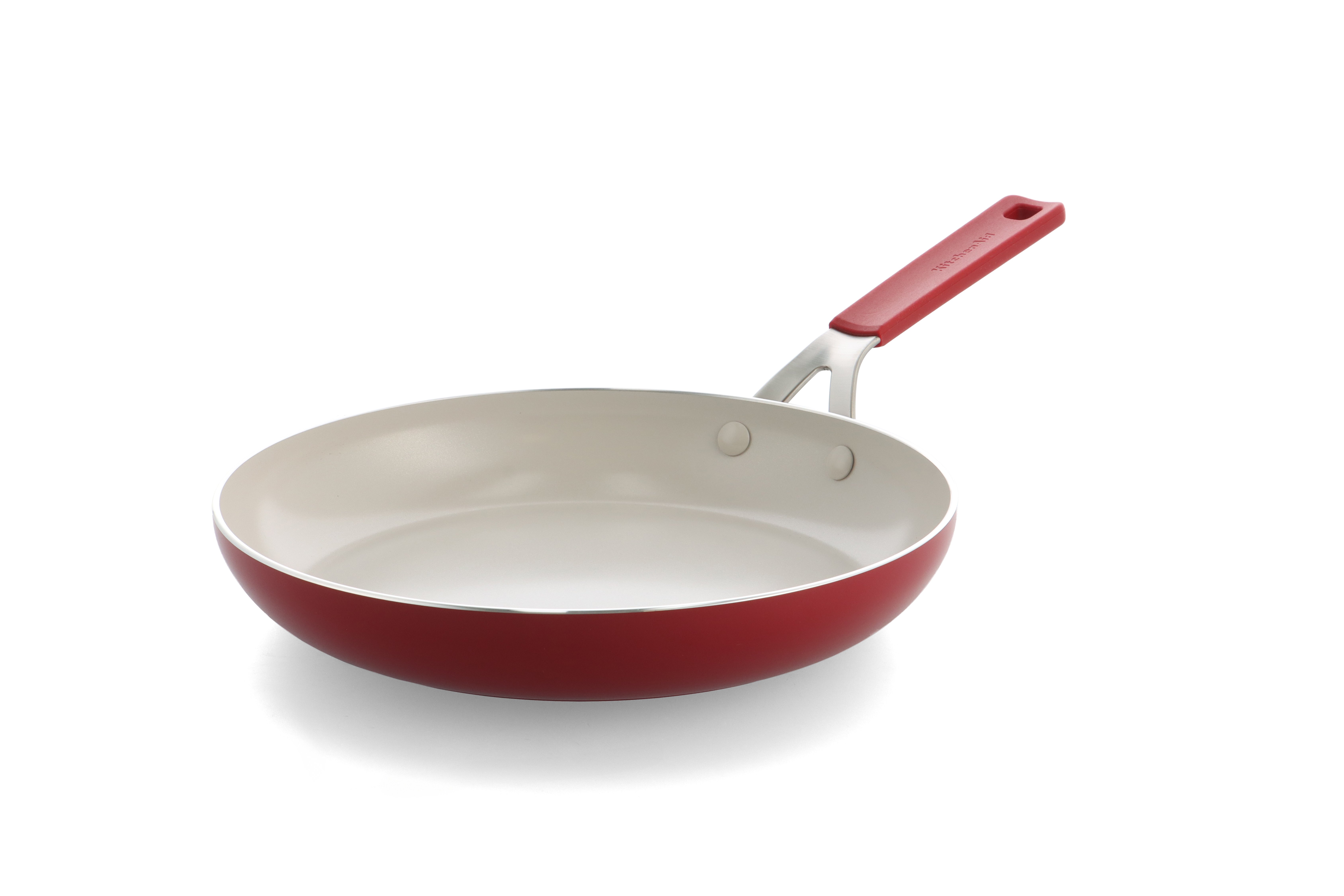 KitchenAid - Coloured Aluminum Frypan - Empire Red - 28 cm
