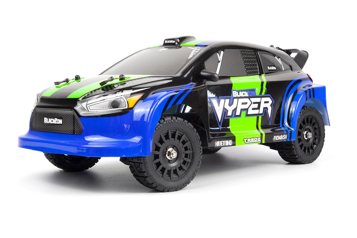 BLACKZON - Vyper RX 1/16 4WD - Blue/Green (540282)
