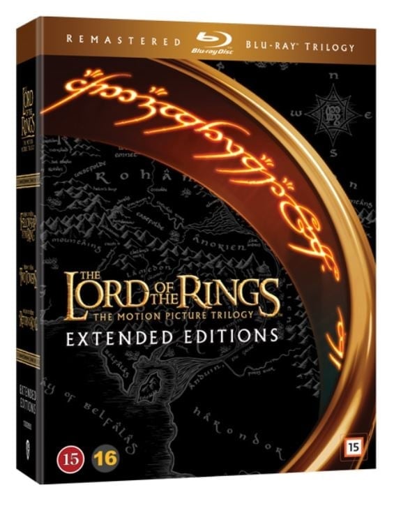 Lord of the Rings, The: Extended Trilogy (15-disc) (Remastered) (Blu-ray)