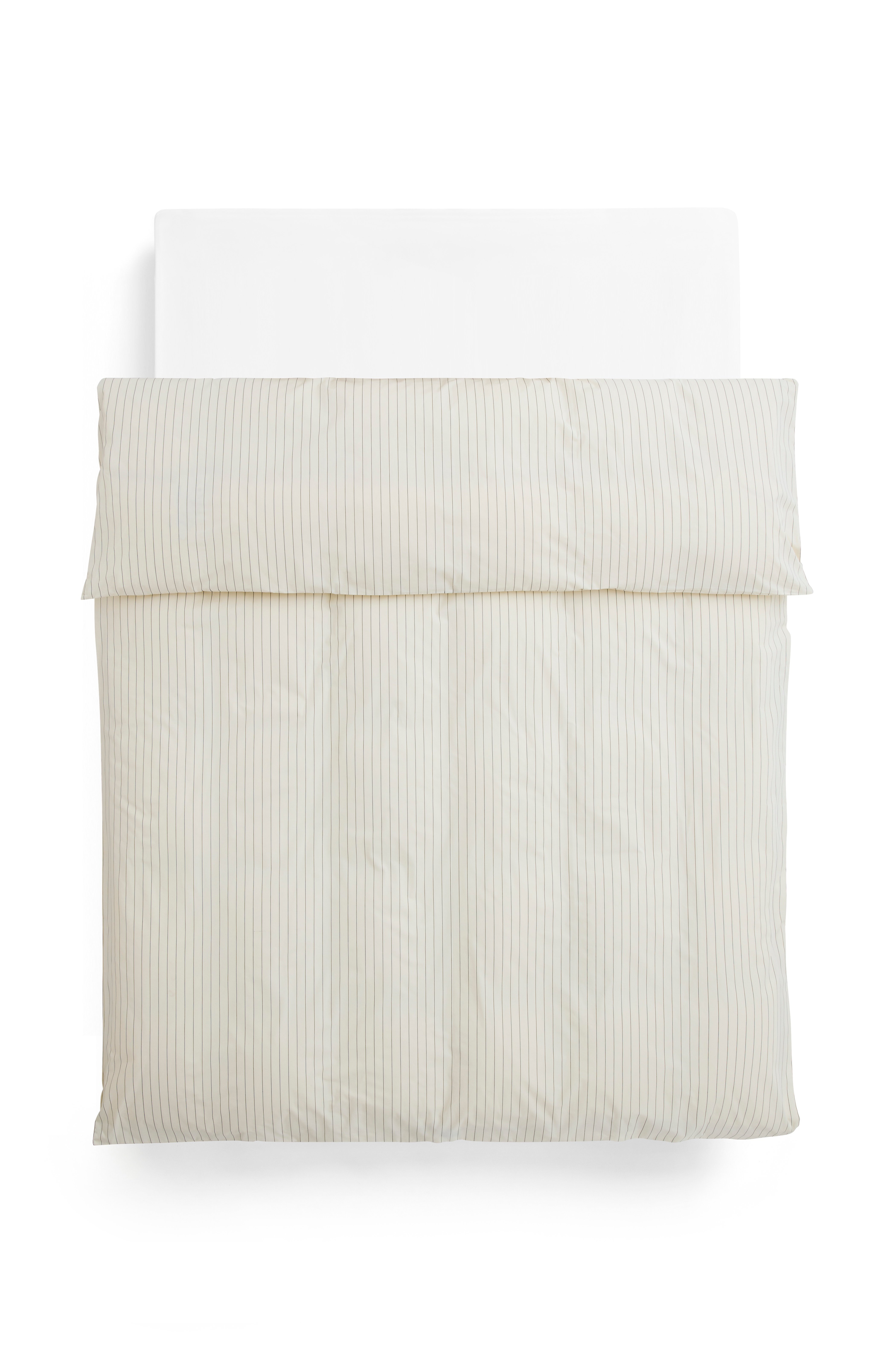 HAY – Fineline Bettbezug 200x220 cm (Elfenbein)
