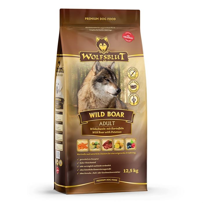 Wolfsblut - Dogfood - Wild boar - 12,5 kg.