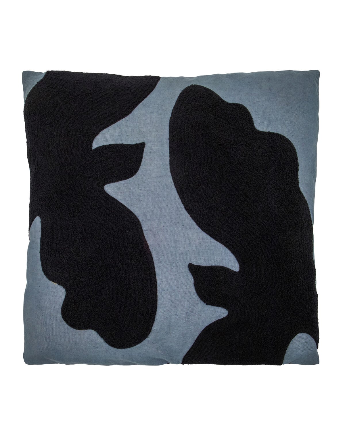 House Doctor - Cushion HDMiki - Aegean blue, Black