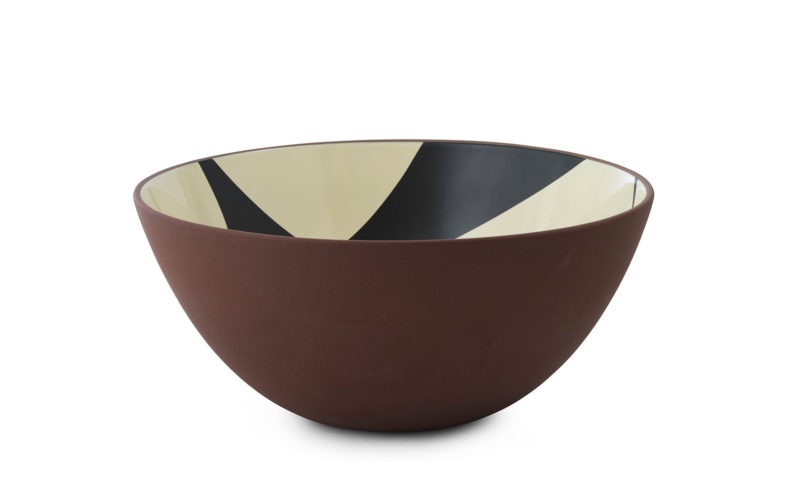 Normann Copenhagen - Line Schale - Ø30 cm - Roter Ton