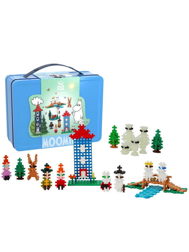 Plus-Plus - Moomin Valley Tinbox Blue (4394)
