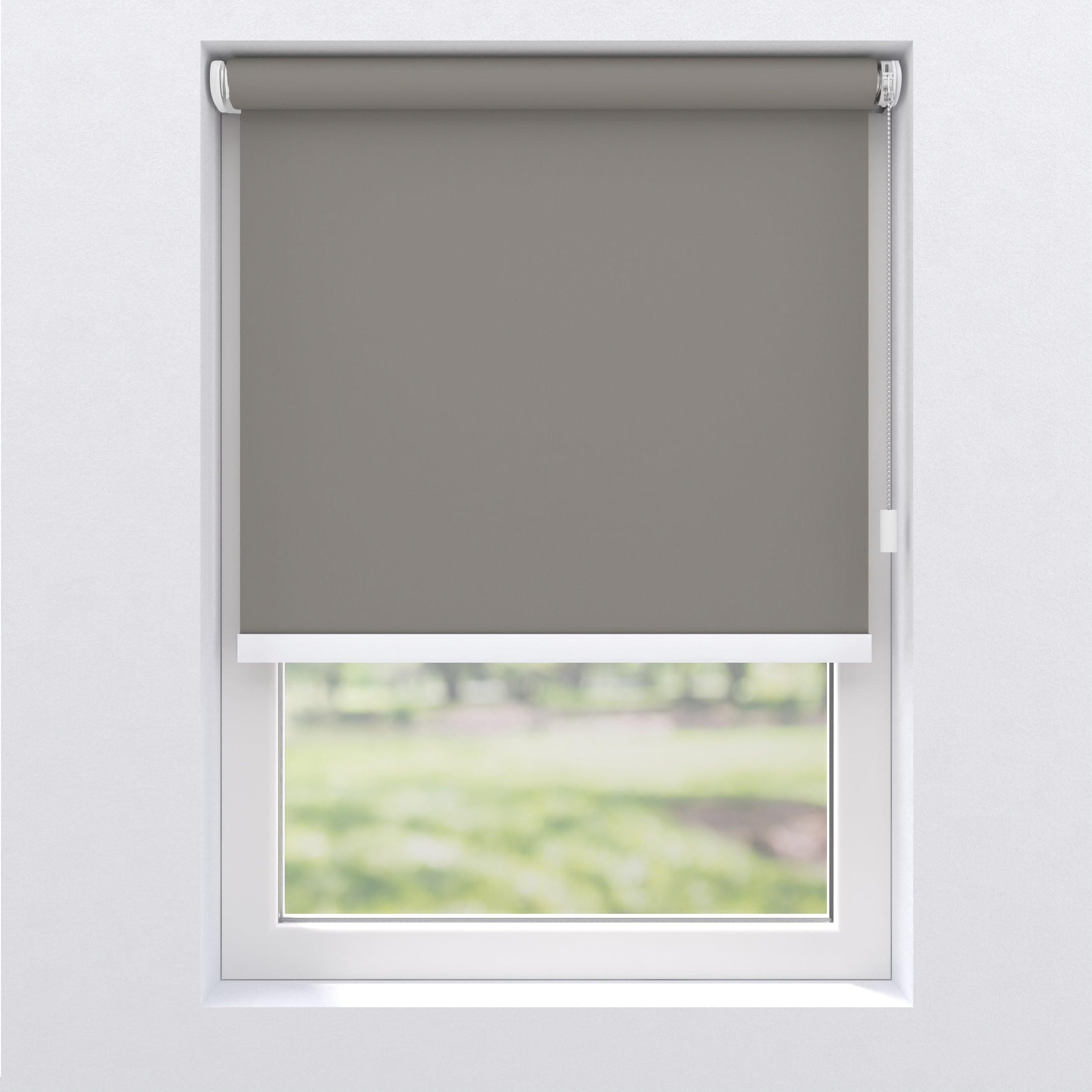 MotionBlinds Kabelloses Elektrisches Verdunkelungsrollo – Grau – 150x190 cm - Smartes Rollo