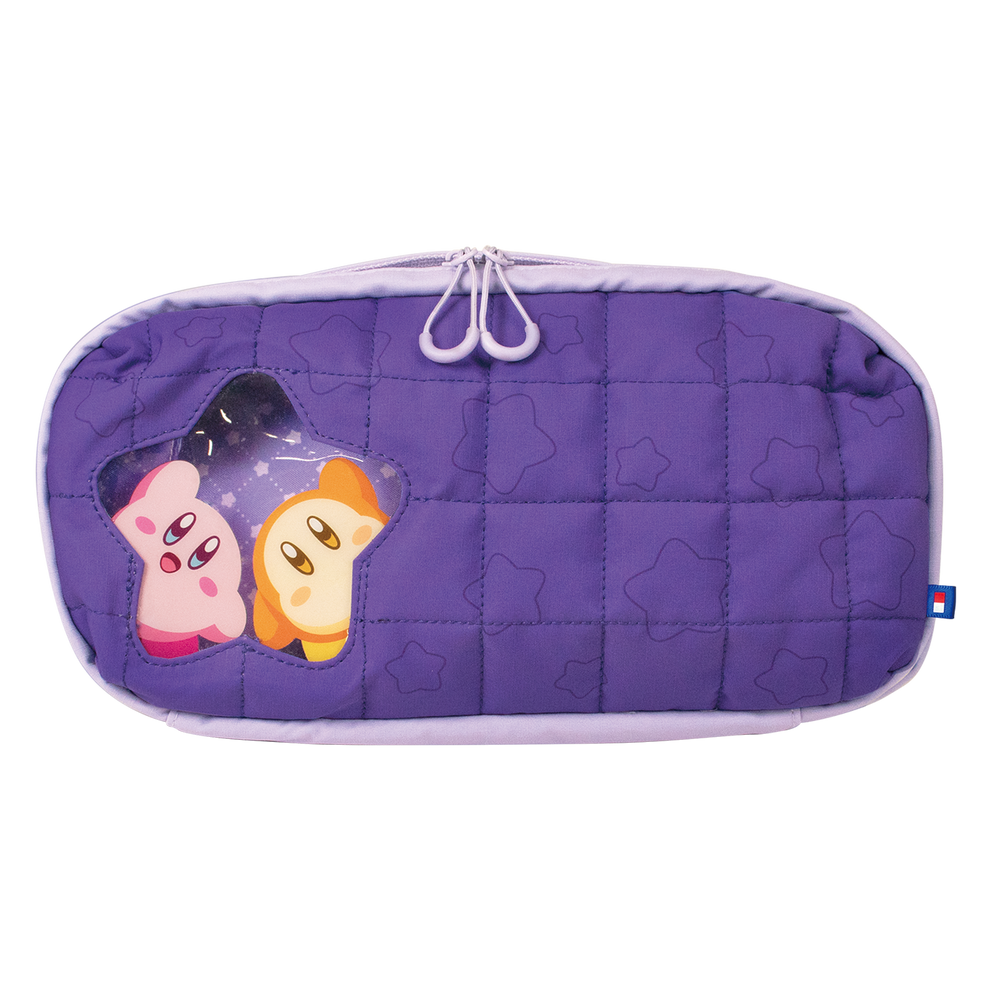HORI - Puff Pouch for Nintendo Switch 2 (Kirby and Waddle Dee) - Purple - Mid-size