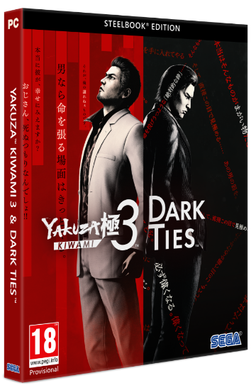 Yakuza Kiwami 3 and Dark Ties (Steelbook Edition)