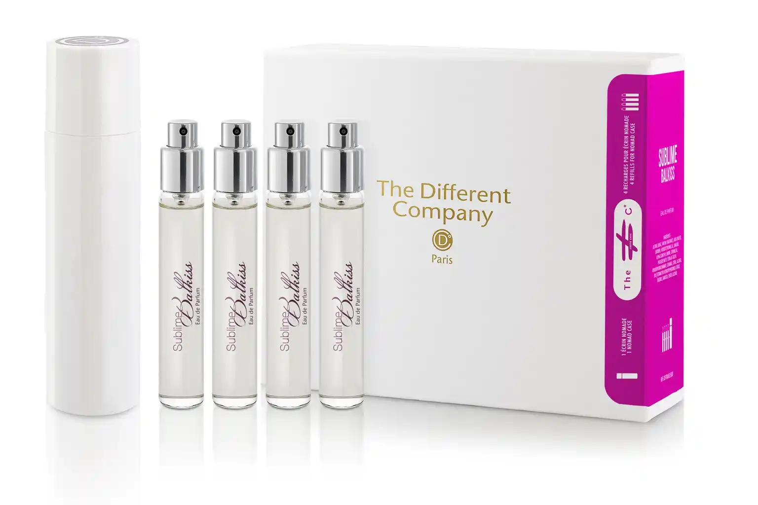 The Different Company - Sublime Balkiss Travel Set EDP 4 x 7,5 ml + Travel Spray
