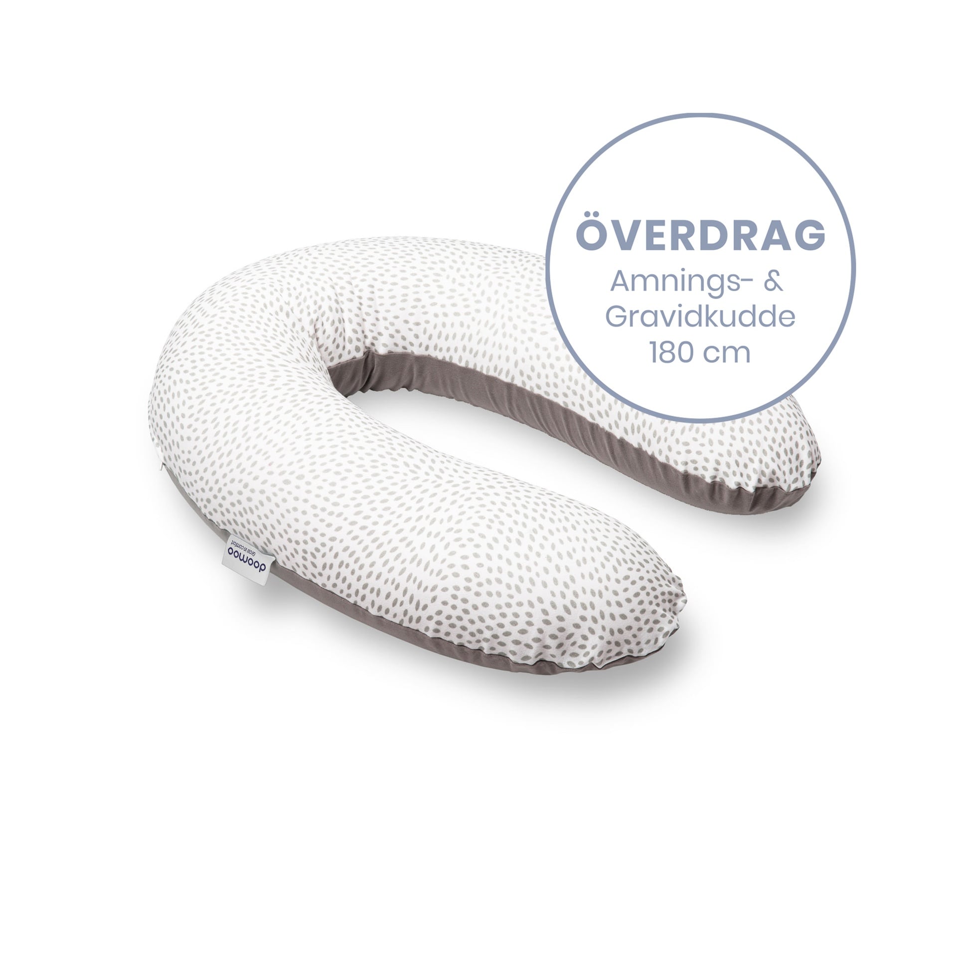Doomoo - Cover for Pregnancy & Nursing Pillow - Risotto Taupe